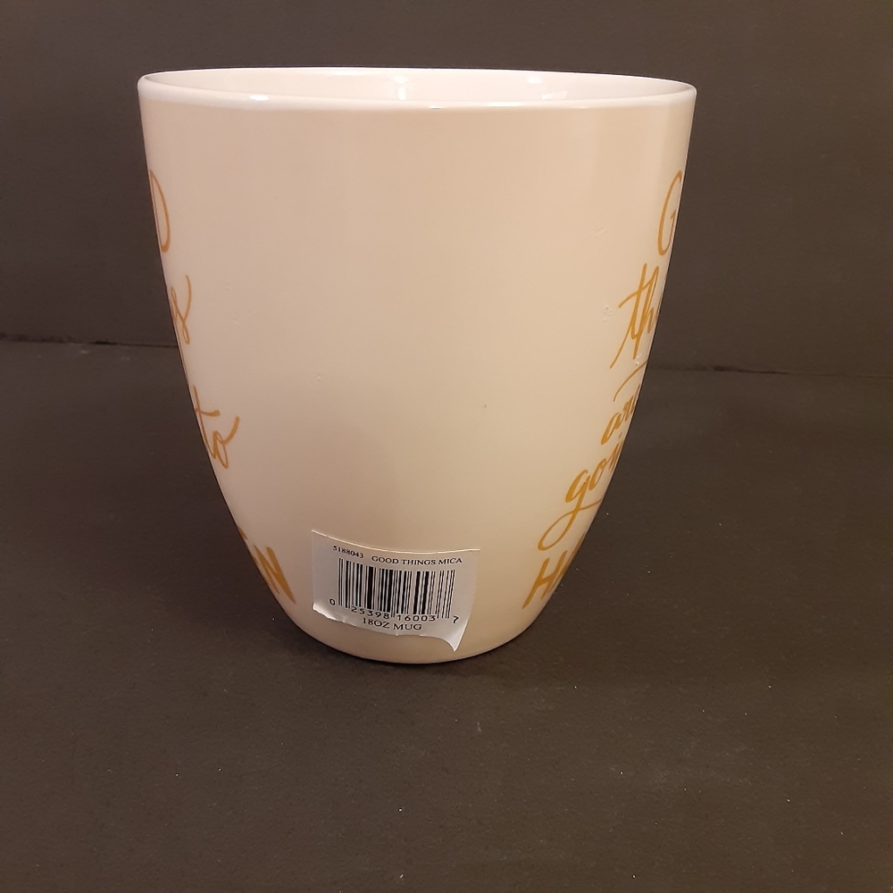 PFALTZGRAFF Everyday "Good things Are Going To Happen" Mug 18 oz. Set of 4 NWT - Picture 6 of 11